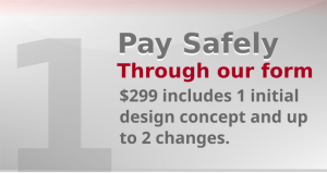 Pay now - $299 includes 1 concept and 2 changes