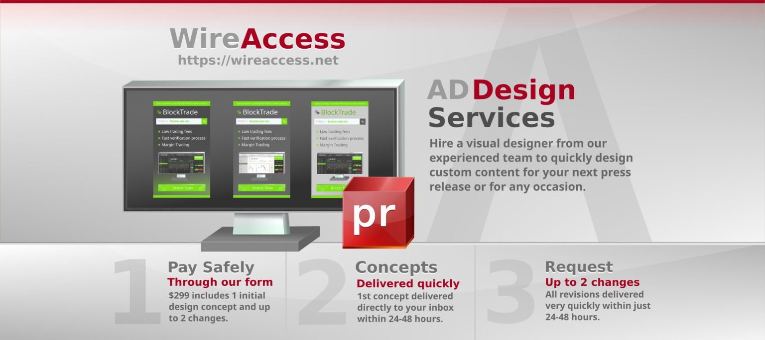 Wire Access banner ad design services