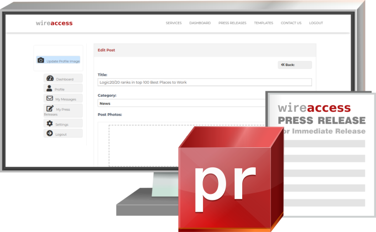 Wire access press release distribution