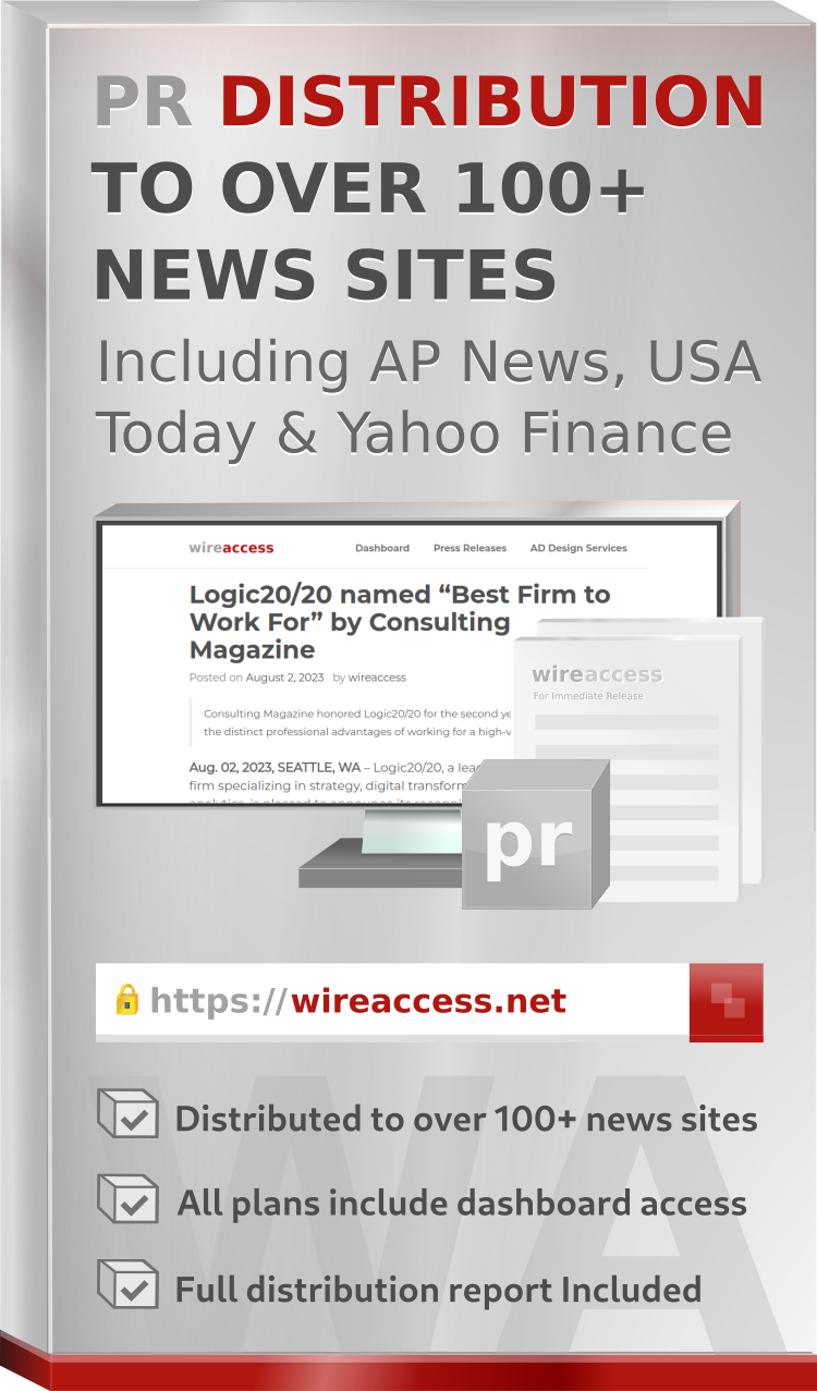 Press release distribution services wire access ad